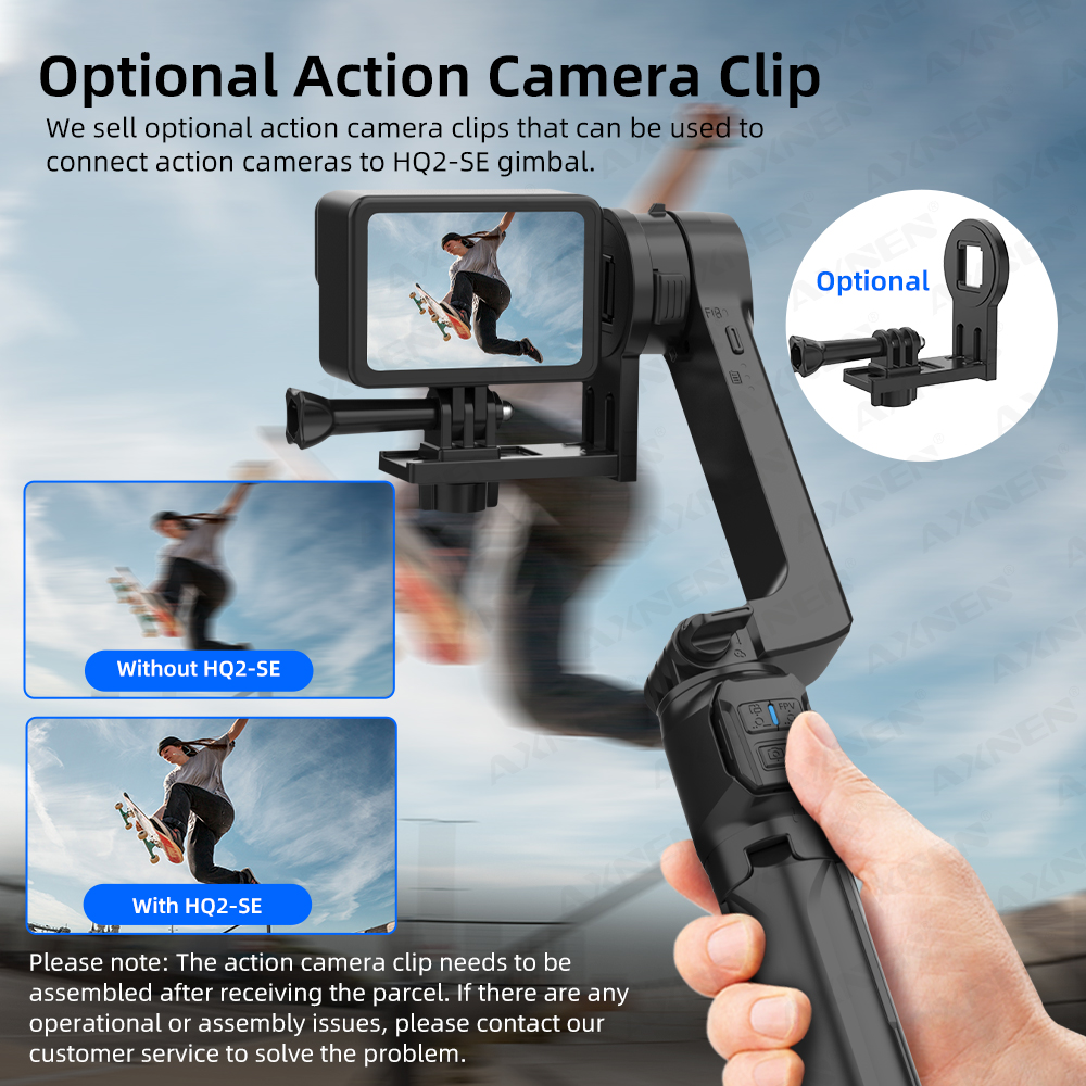 AXNEN HQ2-SE Smartphone Gimbal – Drone Gimbal For Gopro recenzja i cena