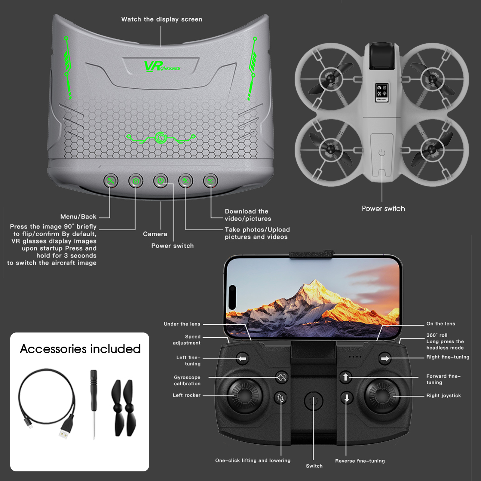 Mini Drone That Is Easy For Be – Drone Gimbal 2 Axis recenzja i cena