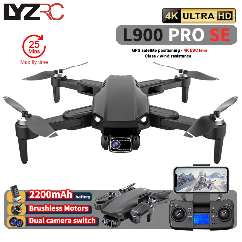 L900 Pro SE MAX GPS Drone 4K P – Drone Gimbal 2 Axis recenzja i cena