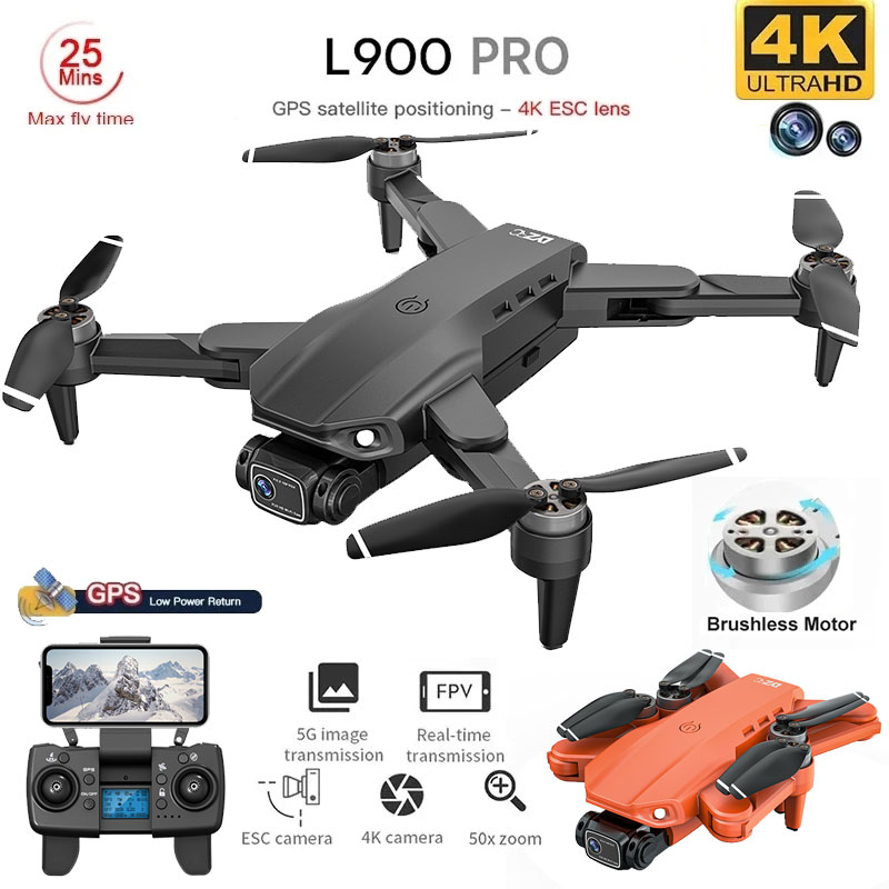 L900 Pro GPS Drone 4K Professi – Drone Gimbal Brushless recenzja i cena