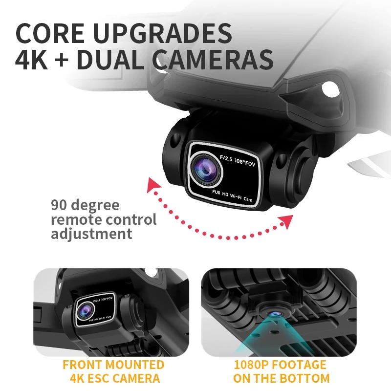 L900 PRO SE GPS Drone 4K Profe – Drone Gimbal Mount recenzja i cena