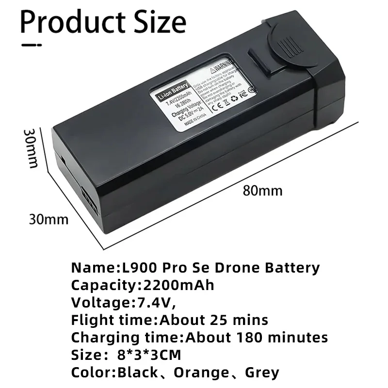 Battery L900 PRO SE Max Drone  – Drone Gimbal 2 Axis recenzja i cena