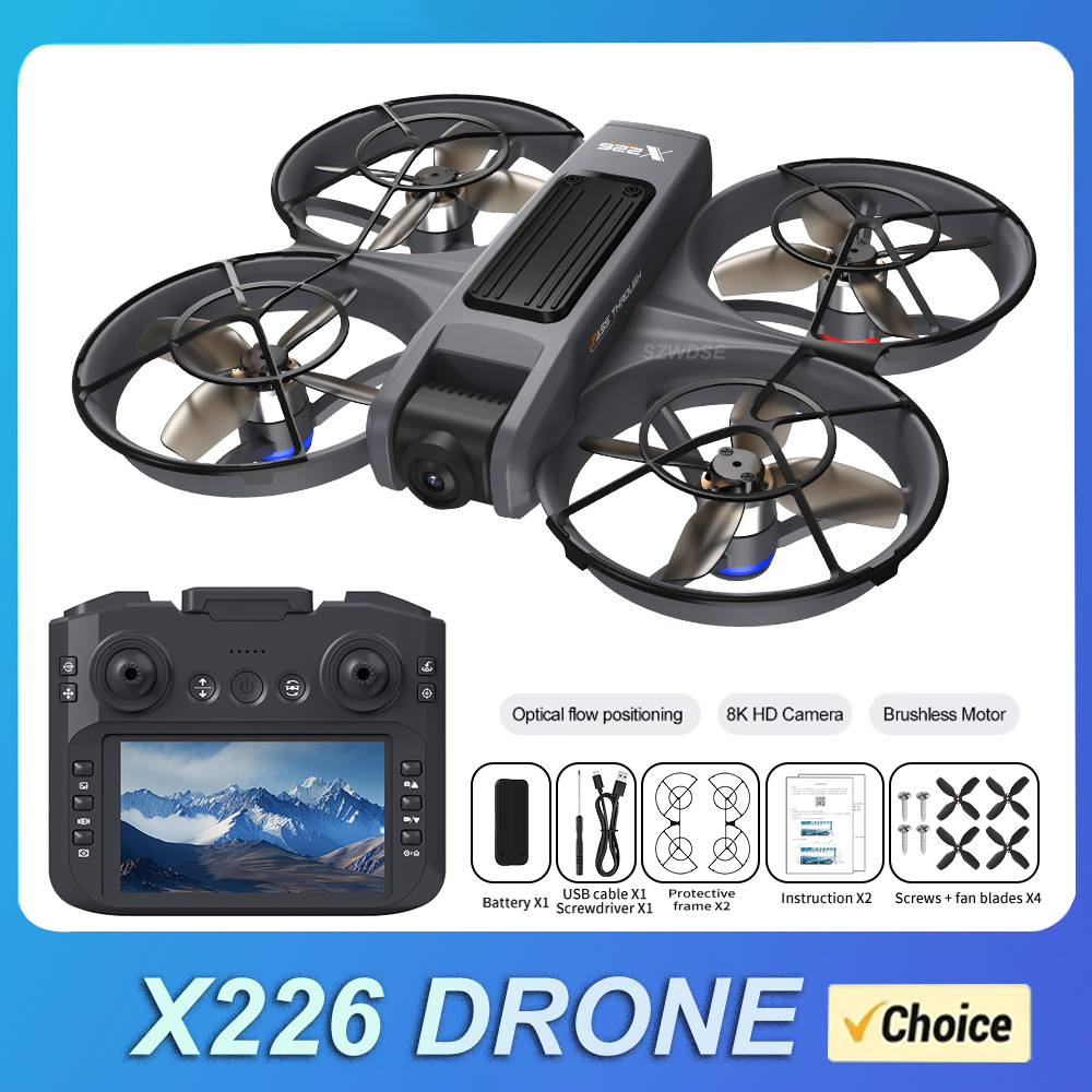 NEW X226 RC Drone 2.4G 5G WIFI – Drone Gimbal Brushless recenzja i cena