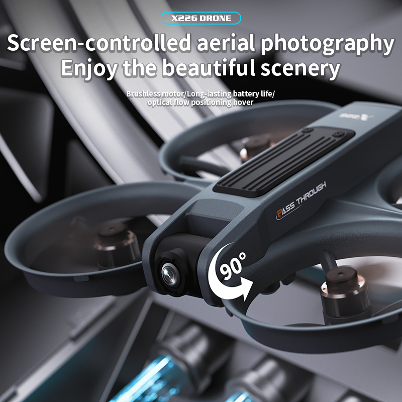 NEW X226 RC Drone 2.4G 5G WIFI – Drone Gimbal Brushless recenzja i cena