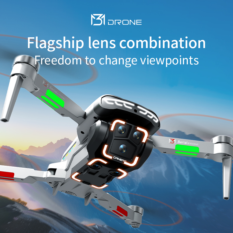 M3 Professional Drone 4K HD Ae – Drone Gimbal 2 Axis recenzja i cena