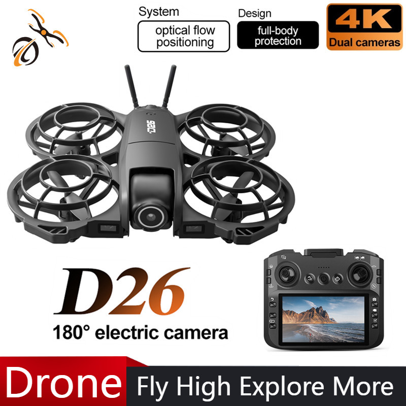 D26 Drone 4K Aerial HD 180° Ca – Drone Gimbal Case recenzja i cena