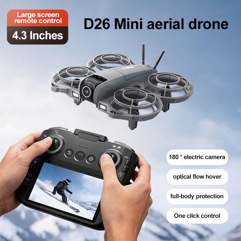 D26 Drone 4K Aerial HD 180° Ca – Drone Gimbal Case recenzja i cena