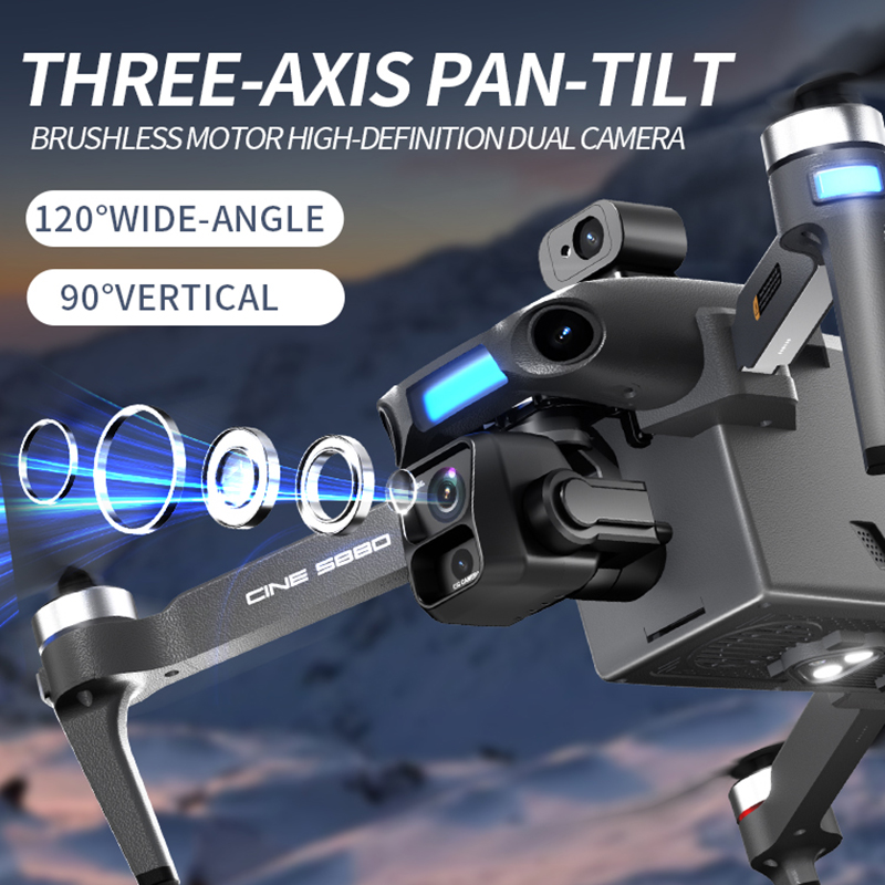 2026 New 8K Dual Camera Drone  – Drone Gimbal Brushless recenzja i cena