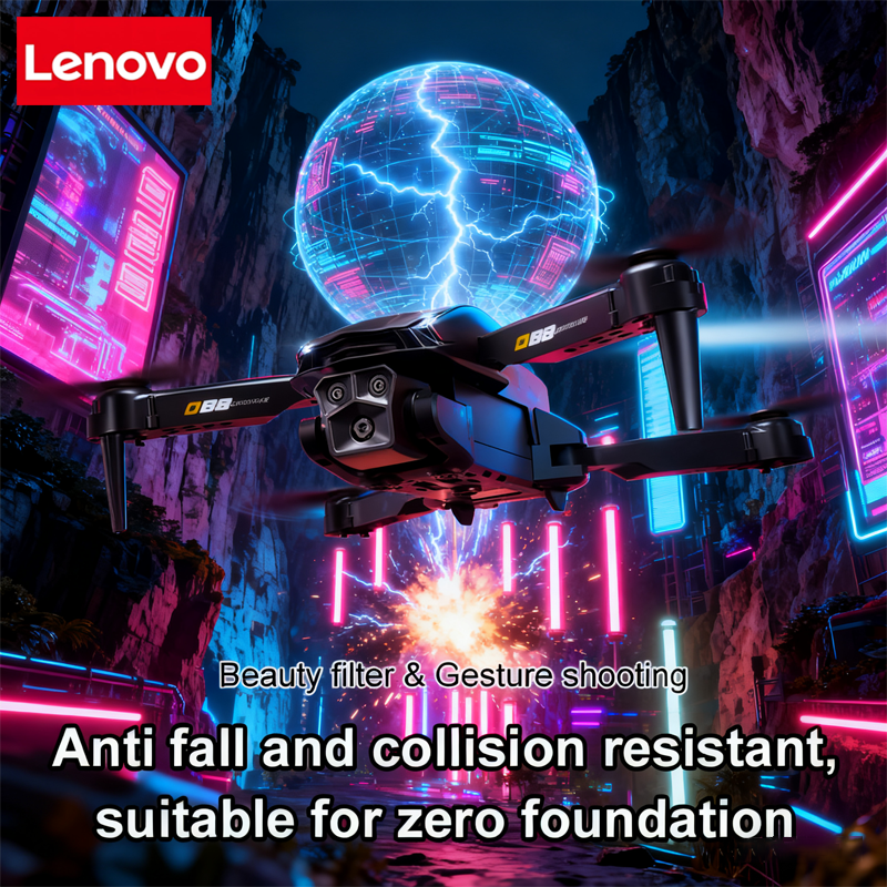Lenovo D88 Drone 8K Aerial HD  – Drone Gimbal 3 Axis recenzja i cena