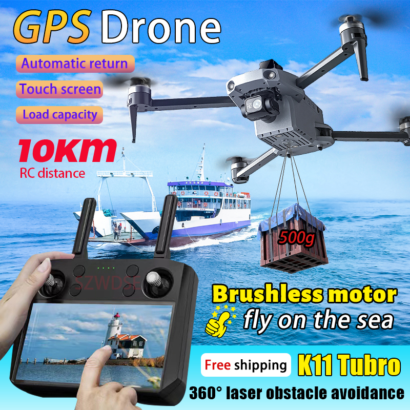 K11 Tubro Dual Camera GPS Dron – Drone Gimbal Mount recenzja i cena