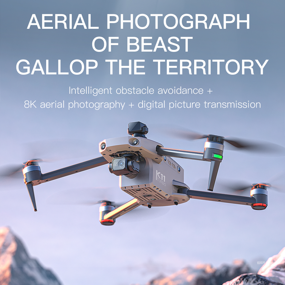 K11 Tubro Dual Camera GPS Dron – Drone Gimbal Mount recenzja i cena