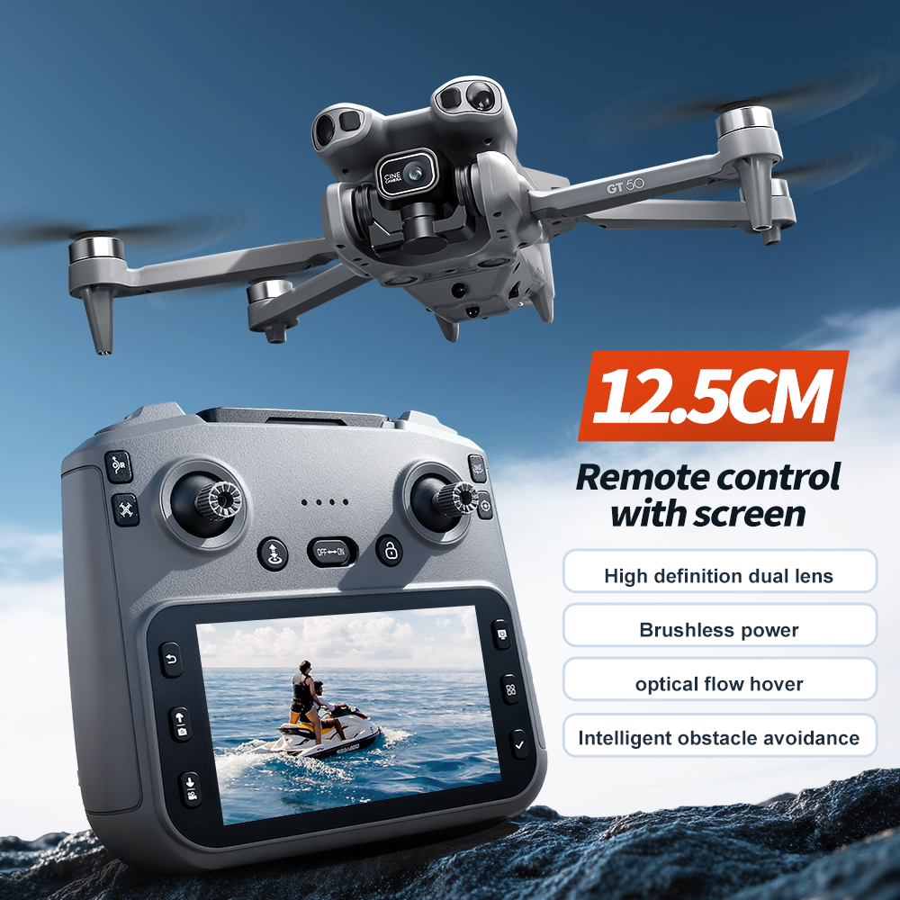 GT50 Obstacle Avoidance Drone  – Drone Gimbal 3 Axis recenzja i cena