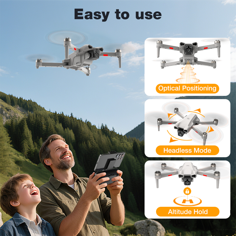 NEW Hot L017 Pro Drone Brushle – Drone Gimbal Brushless recenzja i cena