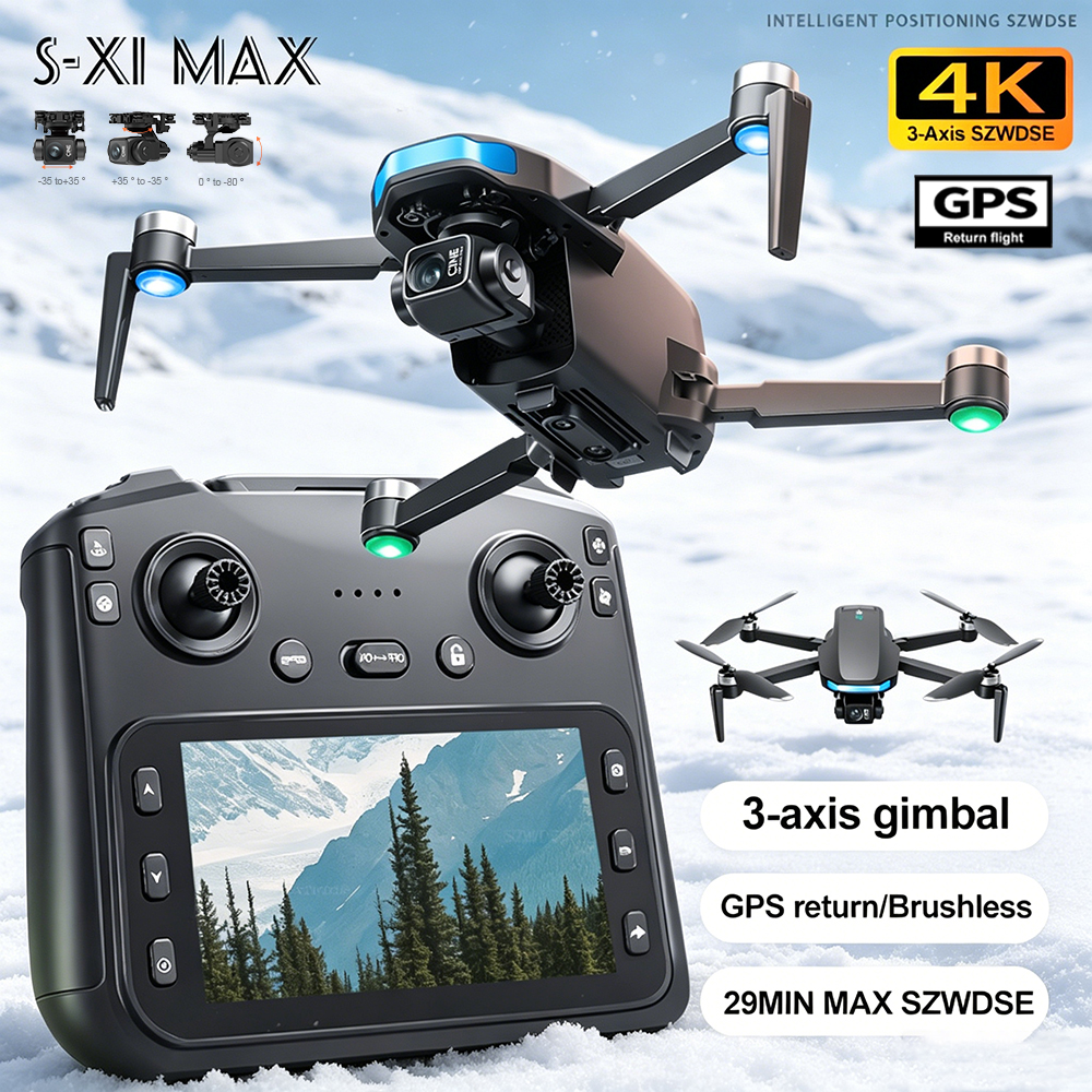 New S-X1 MAX Drone GPS 8K Prof – Drone Gimbal Case recenzja i cena
