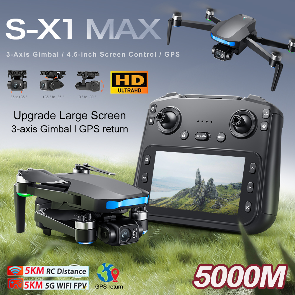 New S-X1 MAX Drone GPS 8K Prof – Drone Gimbal Case recenzja i cena