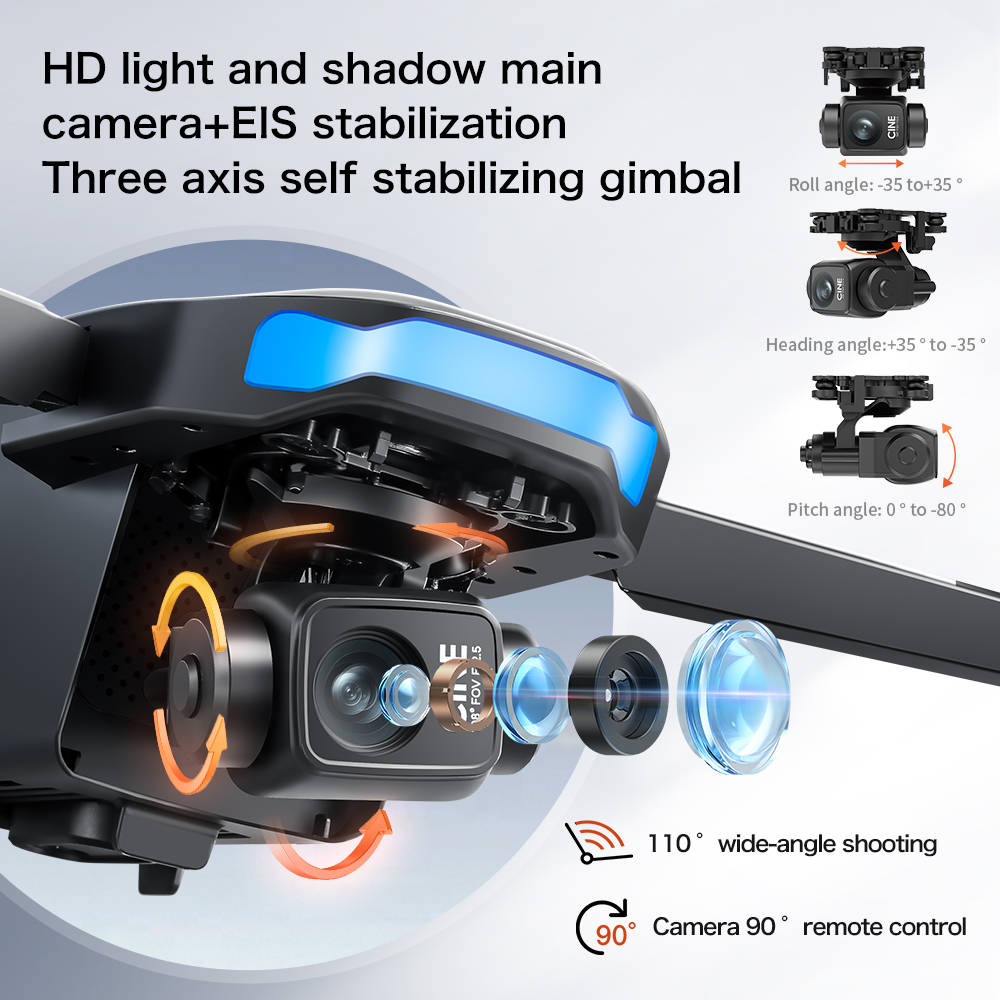 New S-X1 MAX Drone GPS 8K Prof – Drone Gimbal Case recenzja i cena
