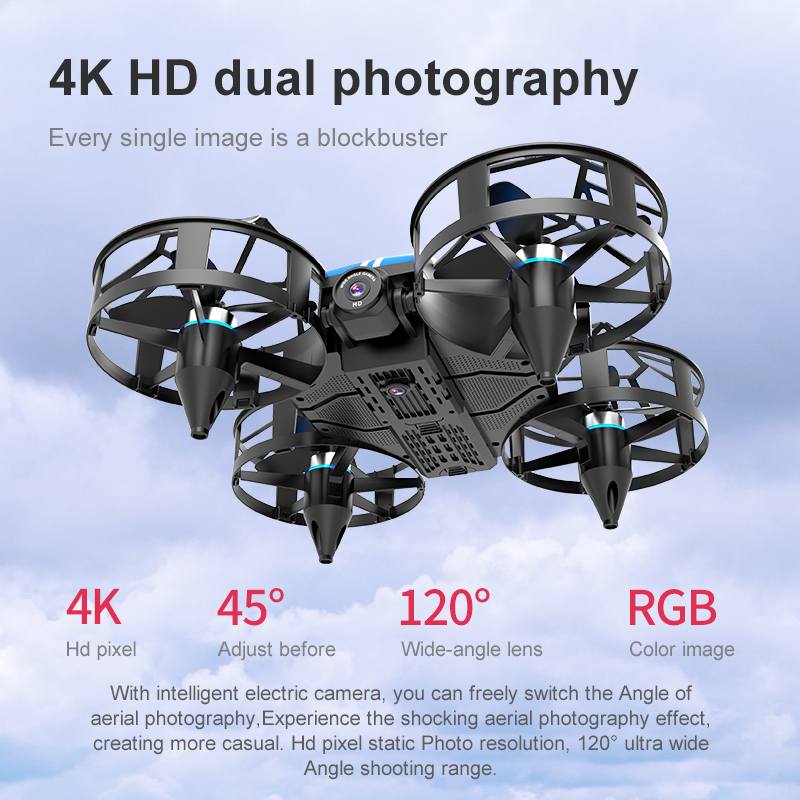 NEW Mini Drone 812PRO professi – Drone Gimbal 2 Axis recenzja i cena